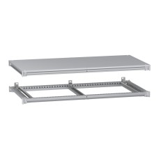 Spacial SFN Горна и долна рамка, PanelSeT SFN, за ел. табло W1200 D600мм, включен горен панел, Schneider Electric NSYSFNC126