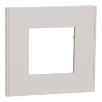 Единична рамка Unica Deco сив, Schneider Electric NU600224