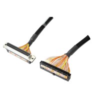 Connection cable, PLC negative common input m. to 32-point terminal block, 5 m, Mitsubishi Electric FA-CBL50DMFX