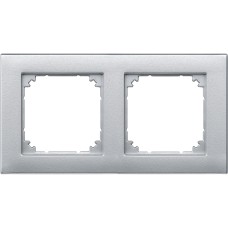 Двойна рамка, алуминий M-PLAN, Schneider Electric 486260