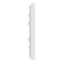 Единична рамка Unica Deco бял/сребро, Schneider Electric NU600240