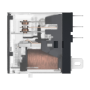 Интерфейс plug in реле, Harmony, 10A, 1CO, 24V DC, Schneider Electric RXG18BD