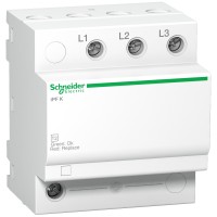 Schneider Electric A9L15582 - Acti 9 iPF K - Катоден отводител 40 KA 340V 3P