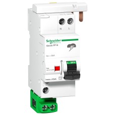 Schneider Electric A9L16617 - Acti 9 iQuick-PF, iQuick-PRD - Модулен катоден отводител - 1P + N - 275V