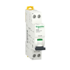 Schneider Electric A9P54620 - Acti 9 iC40 - Автоматичен прекъсвач iC40N 1PN C 20A 6000A/10kA