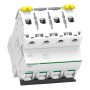 Schneider Electric A9F74406 - Acti 9 iC60 N (10 kA) - Миниатюрен автоматичен прекъсвач - 4P - 6A - крива C