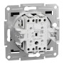 Сериен ключ-10AX, безвинтов монтаж, антрацит, Asfora, Schneider Electric EPH0300171
