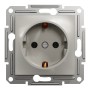 Единичен контактен излаз шуко, 16A, бронз, Asfora, Schneider Electric EPH2900169