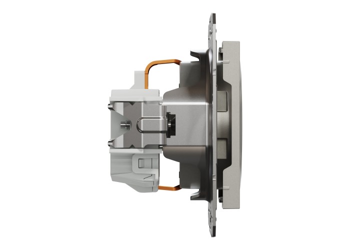 Единичен контактен излаз шуко, 16A, бронз, Asfora, Schneider Electric EPH2900169