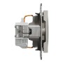 Единичен контактен излаз шуко, 16A, бронз, Asfora, Schneider Electric EPH2900169
