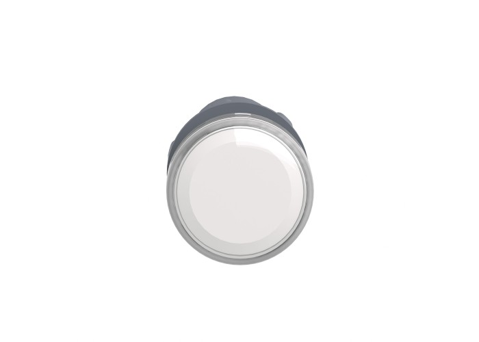 Сигнална лампа за машини, пластмаса, бял, Ø22, вграден LED, винтови клеми, 110 V AC/DC, Easy Harmony XA2 Schneider Electric XA2EVF1LC
