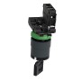 Schneider Electric XB5AG21 - Harmony XB5 - Селекторен превключвател с ключ 455, пластмаса, черен, 22мм, 2 позиции, със задържане, 1 NO