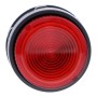 Монолитен светещ бутон - вграден LED - 22 мм, пружинно връщане - червен, 230...240 V AC, 1 NO, Schneider Electric XB7NW34M1 Harmony XB7