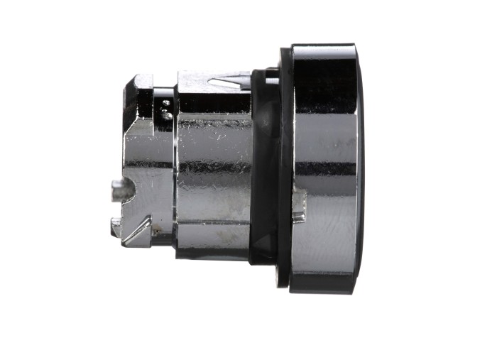 Глава за бутон, метален, черна, 22 мм, пружинно връщане, Harmony XB4, Schneider Electric ZB4BA2