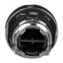 Глава за бутон, метален, черна, 22 мм, пружинно връщане, Harmony XB4, Schneider Electric ZB4BA2