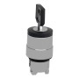Schneider Electric ZB4BG3 - Harmony XB4 - Глава за превключвател с ключ, Ø22, 3-позиции със задържане, ключ 455