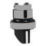Schneider Electric ZB4BJ7 - Harmony XB4 - Глава за превключвател с дълга ръкохватка, Ø22, 3 позиции, пружинно връщане отляво към център