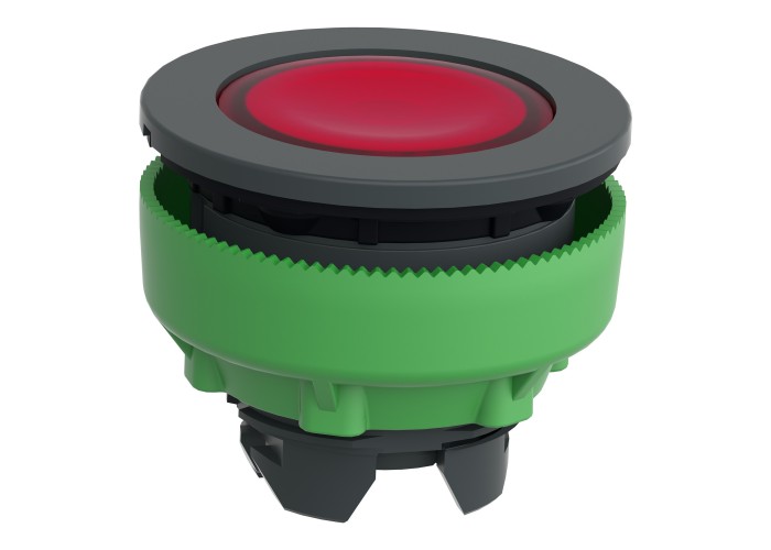 Глава за сигнална лампа за вграден монтаж, червена, за универсален LED, Harmony XB5 Гл Schneider Electric ZB5FV043