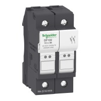 Schneider Electric DF102 - TeSys DF, LS1/GK1 - Разединител 32A за предпазител 10 X 38 M