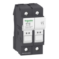 Schneider Electric DF102 - TeSys DF, LS1/GK1 - Разединител 32A за предпазител 10 X 38 M