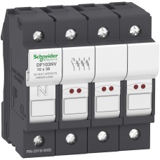 Schneider Electric DF103NV - TeSys DF, LS1/GK1 - Разединител N 32A за предпазител 10 X 38