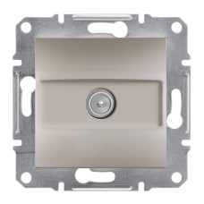 TV розетка крайна 1db, бронз, Asfora, Schneider Electric EPH3200169