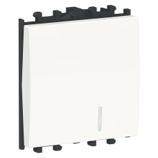 Easy Styl Easy Styl, switch, 1-pole 2-way, 2 modules, white, Schneider Electric LMR1422001