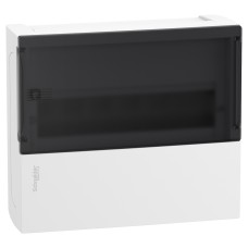 Schneider Electric MIP12112S - mini Pragma - Модулно табло Mini Pragma 1Р 12M, открит монтаж, полупрозрачна врата