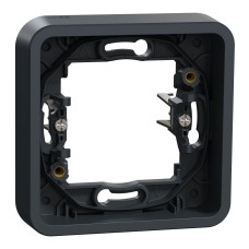 Единична рамка за скрит монтаж, антрацит, Mureva Styl, Schneider Electric MUR34108