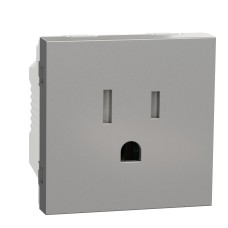Контакт американски стандарт 15A, 2 модула, New Unica, Schneider Electric NU302830