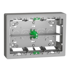 Конзола за открит монтаж 2х8 модула, алуминий, New Unica, Schneider Electric NU821830
