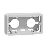 Schneider Electric NU840430 - New Unica - Конзола за открит монтаж Unica Pro, алуминий, 2 модула