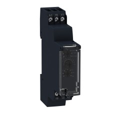 Schneider Electric RE17RMMU - Harmony Timer Relays - Harmony, Модулно реле за време, 8 A, 1 CO, 1 s..100 h, мултифункционално, 24 V DC / 24...240 V AC/DC