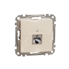 Розетка RJ45 CAT 5E STP, бежова, Schneider Electric SDD112451S Sedna Design & Elements