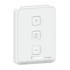 Schneider Electric SXWSC3PSELXX - Communicating Sensors - Покривна плоча за сензорна основа за SmartX IP контролери Отмяна на зададената точка със сензор за заетост - сензорната основа не е включена