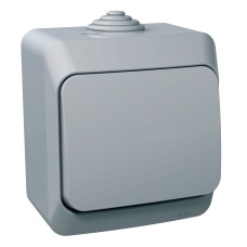 Бутон сив, Cedar Plus, Schneider Electric WDE000611