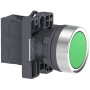 Schneider Electric XA2EA31 - Easy Harmony XA2 - Easy Harmony XA2E, бутон, пластмаса, вграден, зелен, Ø22, с пружинно връщане, без маркировка, 1 NO