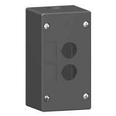 Schneider Electric XALG02 - Harmony XALG - Празна кутия за контролна станция с 2 отвора