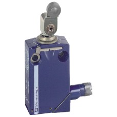Краен изключвател, метален лост с ролка, 1NC+1NO-snap-M12, Telemecanique XCMD2126C12 - OsiSense XC Standard
