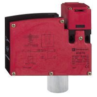 Превключвател за безопасност с блокировка 240 VAC 5 A t XCS, Telemecanique XCSTE7533