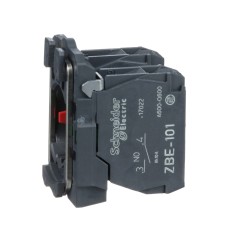 Schneider Electric ZB5AZ105 - Harmony XB5 - Контактен блок с монтажна скоба, 1 NO + 1 NC
