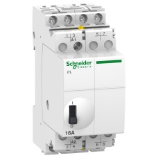 Schneider Electric A9C30814 - Acti 9 iTL - Импулсно реле iTL - 4P - 4 NO - 16A - бобина 110 VDC - 230...240 VAC 50/60Hz