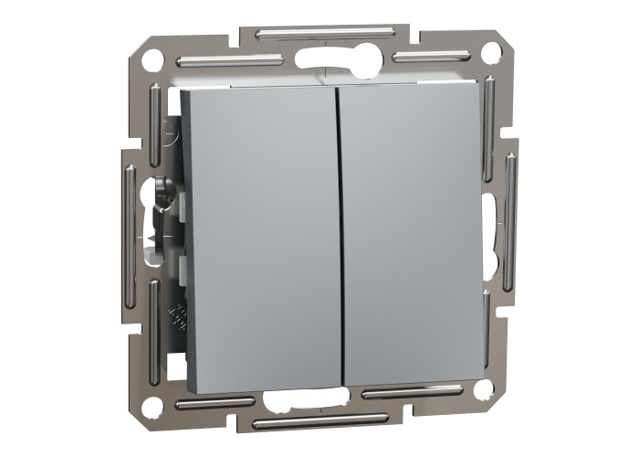 сериен ключ-10AX, безвинтов монтаж, стомана, Asfora, Schneider Electric EPH0300162