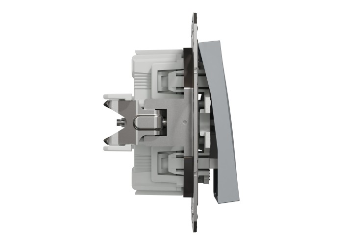 сериен ключ-10AX, безвинтов монтаж, стомана, Asfora, Schneider Electric EPH0300162
