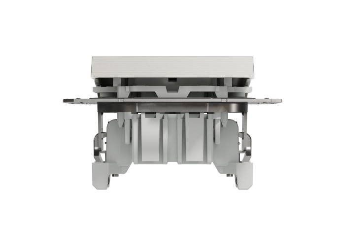 Кръстат ключ, 10AX безвинтов монтаж, бронз, Asfora, Schneider Electric EPH0500169