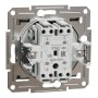 Кръстат ключ, 10AX безвинтов монтаж, бронз, Asfora, Schneider Electric EPH0500169