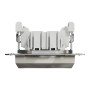 Кръстат ключ, 10AX безвинтов монтаж, бронз, Asfora, Schneider Electric EPH0500169