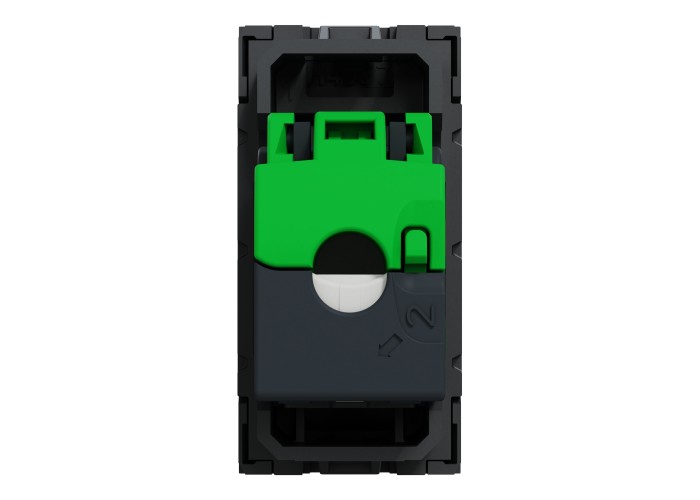 Розетка RJ45, кат. 6 UTP, 1 модул, антрацит, New Unica, Schneider Electric NU341454