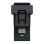 Розетка RJ45, кат. 6 UTP, 1 модул, антрацит, New Unica, Schneider Electric NU341454