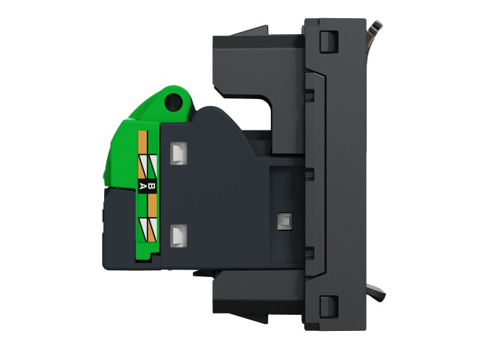 Розетка RJ45, кат. 6 UTP, 1 модул, антрацит, New Unica, Schneider Electric NU341454